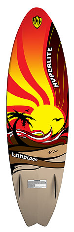 2005 Hyperlite 6' 1" Landlock Wake Surfboard - DEMO - BoardStop.com